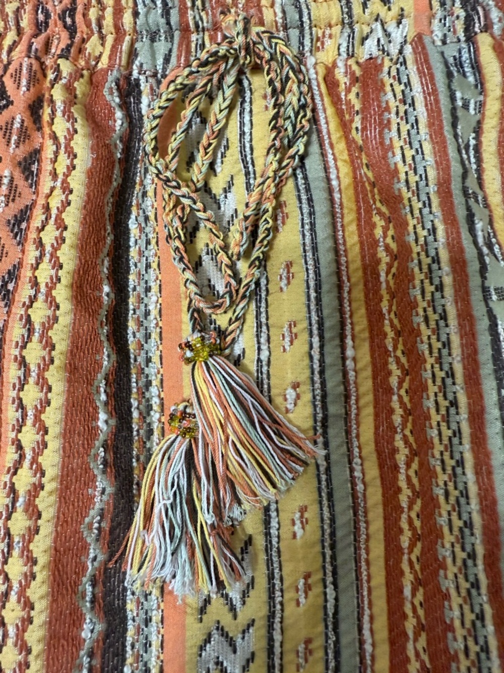 Calypso St. Barth Gideona Embroidered Bohemian Mini Skirt Medium M Retail $195 - Picture 3 of 11